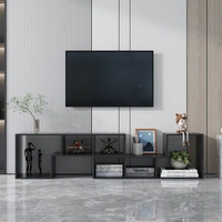 Double L-Shaped TV Stand,Display Shelf,Bookcase for Home Furniture, modern design TV cabinet,living room TV stand,media console