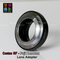 【199超取免運】[享樂攝影]Contax RF(內卡口版) Nikon S - 富士Fuji X FX 微單眼 轉接環 黑色【APP下單跨店最高20%點數回饋!!】