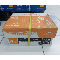 Kertas Continuous Form PAPERLINE 4 Ply K4 Putih Kertas Komputer CF K4 P
