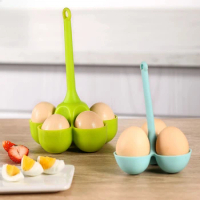 Silicone egg steamer egg tray high temperature-resistant children's supplementary food 3-hole 5-hole egg tray kitchen creative