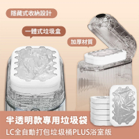 【LC】專用垃圾袋盒6入 打包垃圾桶浴廁版Plus適用(1入約25-30個垃圾袋 LC全自動打包垃圾桶)