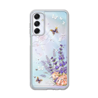 【apbs】Samsung Galaxy系列 防震雙料水晶彩鑽手機殼(普羅旺斯)