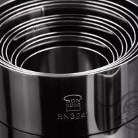 BARU!!! Sanneng SN3241 - Round Mousse Ring /Cetakan Ring Cake Roti Bulat 10cm