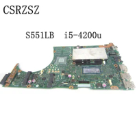 For ASUS S551LB Laptop motherboard REV 2.2 Processor i5-4200u S551LB Mainboard Fully Test work
