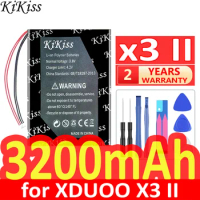 2600mAh/3200mAh KiKiss Powerful Battery for XDUOO X3 II 2th 1th Music Player