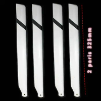 2 pairs 325mm Glass Fiber Main Blade For KDS Trex 450 RC Helicopter