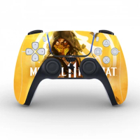 Mortal Kombat Protective Cover Sticker For PS5 Controller Skin Decal PS5 Gamepad Skin Sticker Vinyl