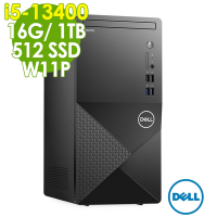 DELL 戴爾 V3020T-R1508STW(i5-13400/16G/1TB+512G SSD/W11P)特仕商用電腦