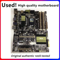 For ASUS SaberTooth P67 (without heat shield) Computer Motherboard LGA 1155 DDR3 P67 P8P67 Desktop Mainboard Used