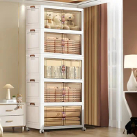 Storage Cabinet with 5 Drawers, Kitchen Pantry Cabinet, Wardrobe Closet, Kitchen Bathroom Cabinet, Kitchen Storage Cabinet with