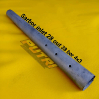 Saringan Knalpot Bor/Sarbor Inlet 28 Out 38 4x3 Panjang 40cm Copy CMS TZM DR.SOUND ZRC VND DLL