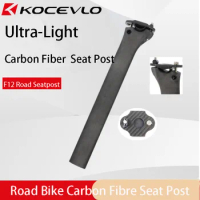 Ultra-Light Road Bike Carbon Fiber Seat Post For Pinarello F12/F10/F8 Frame 0 Degree Bicycle Seat Tube UD 340MM 140g