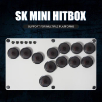 Arcade Joystick Hitbox Controller Street Fighting Stick for PC /Ps3/ Ps4 /Switch Mini Hitbox Fighting Game Arcade Keyboard