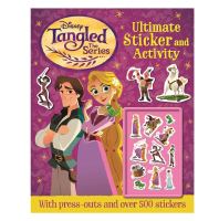 Disney Princess Tangled Sticker Book With Activities Stickers Arts & Crafts For Kids