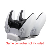 USB Dual Gamepad Charger dock Controller Power Supply Charging Station Stand For Playstation 5 for PS5 Game Controller