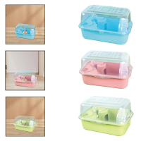 Kandang hamster besar, kandang haiwan kecil, pengudaraan, habitat haiwan peliharaan kecil yang comel