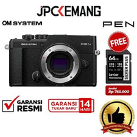 JPC KEMANG OM SYSTEM PEN Body Only Mirrorless Camera Olympus PEN GARANSI RESMI Black