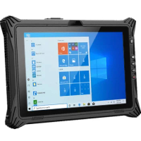 400Nit 10.1 Inch Capacitive Touch Screen Windows 10 NFC Rugged Tablet PC Industrial 8GB Waterproof GPS