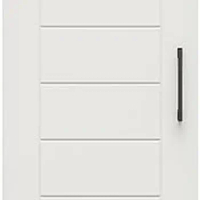Ameriwood Home Loxley 1-Door Engineered Wood Cabinet in White