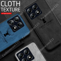 เคส Xiaomi 14T Pro 5G, สำหรับ Xiaomi Mi 14T 14 Pro Mi14T Mi14 Xiaomi14T Xiaomi14 14TPro, ฝาครอบผ้า, 