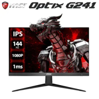 MSI Optix G241 23.8 Inch PC Monitor 144Hz IPS Lcd Display For HDMI Desktop Gamer Computer Screen Flat Panel Gaming Monitor New