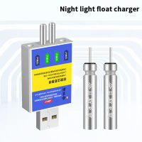 แบตเตอรี่แบบชาร์จไฟได้ CR425 อุปกรณ์ชาร์จ USB อุปกรณ์ชาร์จอุปกรณ์ตกปลาหนึ่งชิ้นชุดว่ายน้ำ
