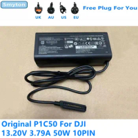Original AC Power Adapter Charger For DJI 13.2V 3.79A 50W 10pin USB 5V 2A P1C50 Power Supply