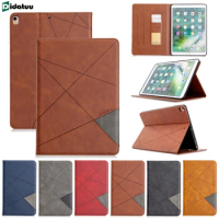 Retro Leather Case with Storage Card For iPad Mini 5 4 iPad 7 8 9th 10.2 iPad 5 6 9.7 inch Air 1 2 Air 3 10.5 Pro 11 12.9 Cover