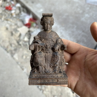 更多款式可諮詢~越南沉香木雕媽祖神像天上圣母湄洲島海神娘娘家用供奉擺件保平安