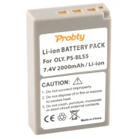 PROBTY PS-BLS5 PS BLS5 PSBLS5 Battery for Olympus OM-D E-M10 PEN E-PL2 E-PL5 E-PL6 E-PL7 E-PM 2E-PM1 E-400