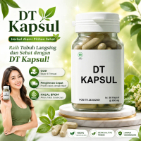 DT Kapsul Pelangsing Herbal | Diet Alami & Lemak Tubuh Berkurang | Ori