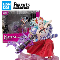In Stock 100% Original BANDAI SPIRITS Figuarts Zero EXTRA BATTLE ONE PIECE YAMATO Thunder Bagua PVC Action Anime Figure Model