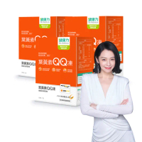 【健康力】葉黃素QQ凍30包x3盒(共90包) 徐若瑄代言(游離型 蝦紅素 金盞花 花青素 限時優惠)