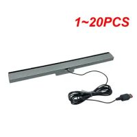 1~20PCS 20cm Sensor Bar For Wii Replacement Wired Infrared Ray Sensor Bar For Wii And Wii U Console With 2meter