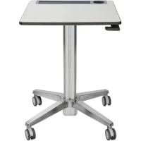 Ergotron – LearnFit Mobile Standing Desk, Adjustable Height Small Rolling Laptop Computer Sit Stand Desk with Wheels for Classro