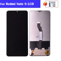 100% Tested For Xiaomi Redmi Note 8 8T LCD Frame LCD Display Touch Screen Digitizer For Redmi Note 8 PRO LCD Screen Replacement