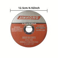 10/25/50 pieces 5inch (125mm) non-electric metal disc - 125x1.2x22mm double mesh resin grinding whee