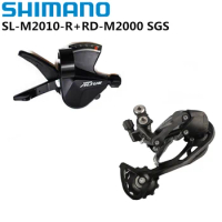 SHIMANO ALTUS SL-M2010 RD-M2000 RD-M370 9S 9v 1X9 Speed MTB Bike Transmission Shifter Lever And Rear Derailleur Switch Groupset