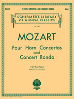 【學興書局】Mozart 莫札特 Four Horn Concertos And Concert Rondo 法國號/鋼琴 法國號協奏曲