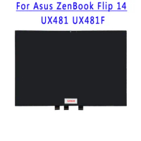 14.0 INCH 1920X1080 FHD 30PINS EDP LCD Display Touch Screen Digitizer Assembly For ASUS ZenBook Duo 14 UX481 UX481F