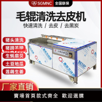 【台灣公司 超低價】毛輥清洗去皮機魔芋豬蹄天麻花生大姜茨菇蓮藕蘿卜紅薯土豆脫皮機