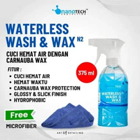 WATERLESS WASH & WAX - NANOTECH PROTECTION - CUCI MOBIL HEMAT AIR - TANPA AIR - WAX PENGKILAP MOBIL