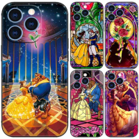 Disney Beauty and Beast Black Phone Case For Honor 200 90 Lite X7B X6 X8B X6A X6S X7A X8A X9A X9B X5 Plus 70 20Pro 10Lite Cover