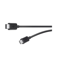 Belkin USB-C至Micro USB充電線 F2CU033bt06-BLK 6英尺 USB-IF認證2.0  [2美國直購]