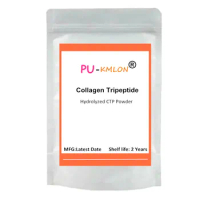 50-1000g 100% Hydrolyzed CTP Collagen Tripeptide Powder,Skin Whitening and Smooth,Delay Aging