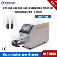 EASTONTECH EW-06F Digital RCA To RCA Male Coaxial Coax Audio Cable Stripping Machine Free Shipping