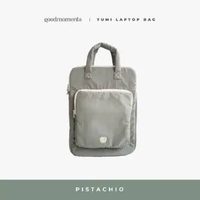 Yumi Bag - Ipad Bag Lucu / Tas Ipad 11 inch / Tas Kampus / Tas Kerja / Tas Ipad - Goodmoments Pistac