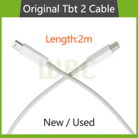 Origina New High Quality Thunderbolt 2 Cable Adapter cord thunderbolt 2 male to Male Connector 2m for Apple Multimedia Monitor