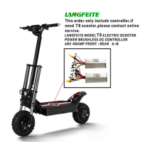 Langfeite ORIGINAL Electric Scooter dual motor T8 Controller 60V 40AMP Brushless DC Controller E scooters Part Langfeite ORIGIN