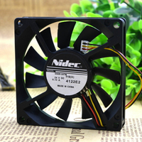 全新NIDEC D08R-24TM 01B（ix） 8CM 24V 0.13A 3Z08E2變頻器風扇
